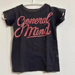 GO TO HOLLYWOOD Tシャツ 100 バックプリント 黒 すみ黒
