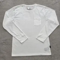 AKM　×　NANO　UNIVERSE　カットソー　ホワイト　M　長袖　ロンT