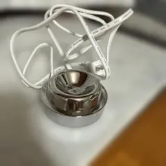 ソニッケアー円形シルバー充電器 コップなし