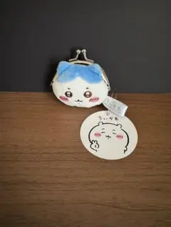 ちいかわ　ハチワレ　ミニがま口ポーチ　新品、未使用