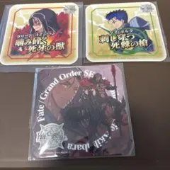 Fate/grand order セガカフェ　特典コースター　クーフーリンセット