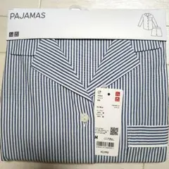 ユニクロ　UNIQLO　ピンストライプ パジャマ長袖　Мサイズ　新品