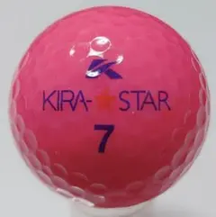 送料込★ゴルフボール 1球★ピンク ロストボール つぼ押し マッサージ キラ 7
