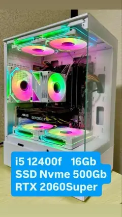 i5 12400f // 16Gb //RTX 2060Super//500Gb