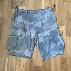 STUSSY レア　カモフラ　迷彩　柄　ショートパンツ　カーゴ　ミリタリー