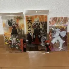 僕のヒーローアカデミア ヒロアカ 爆豪勝己 アクリルスタンド キーホルダー 5点