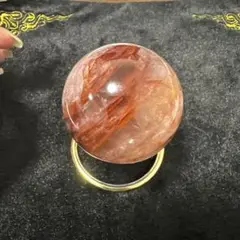 高品質 ファイヤークォーツ スフィア