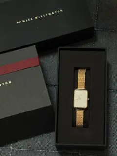 DANIEL WELLINGTON ローズゴールド腕時計