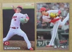森下 暢仁 18 広島東洋カープ プロ野球チップスカード 2025 第1弾