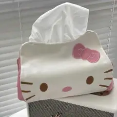 キティちゃんティッシュボックスケース☆値下げ中