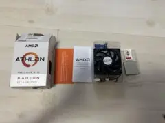 Athlon 200GE 稼働少 クーラーは未使用