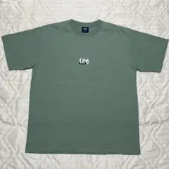美品 ☆ Lee リー 半袖トップス Tシャツ グリーン 緑