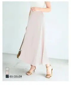 basement online サテンスカートSAKURA