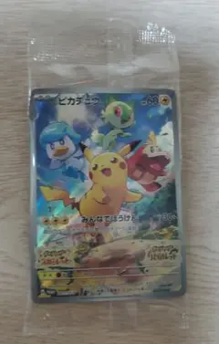 ポケモンカード ピカチュウ みんなでぼうけん スカバイプロモ 未開封