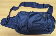 【新品未使用】PORTER ネイビー ショルダーバッグ ウエストポーチ