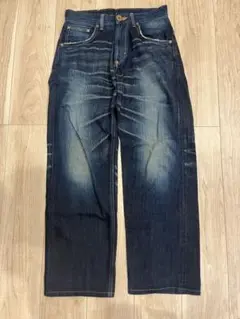 Lee ストレート　デニムパンツ　紺色　サイズ28