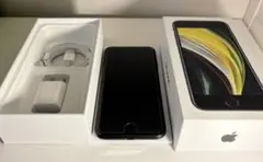 【中古美品】iPhoneSE2 第2世代 64GB SIMロック解除済 ブラック