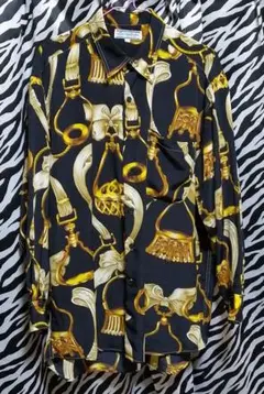 ☆お値下げしました☆　メンズ　柄シャツ長袖