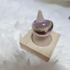 １点物　美品　ベネチアングラス　ムラーノガラス　リング　指輪