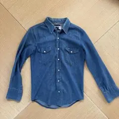 80s wrangler デニムシャツ　ウエスタン　usa製