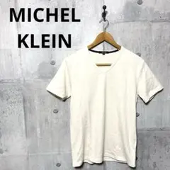 MICHEL KLEIN ミッシェル・クラン メンズ Vネックカットソー 48