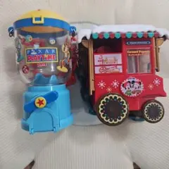 Pixar Playtime 2019 ガムボールマシンとポップコーンワゴン