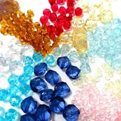 アクリルビーズ　丸ビーズ　まとめ売り