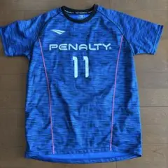 PENALTY 青 Mサイズ シャツ 背番号11