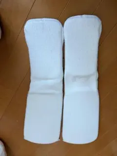 空手用膝プロテクター Lサイズ ホワイト脛サポータースネサポーターテコンドー