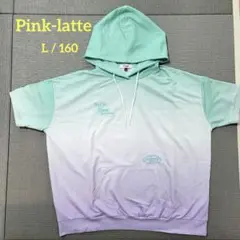 Pinklatte グラデーション半袖パーカー L/160 女の子 Girls