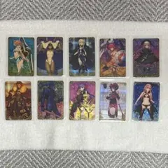 Fate/Grand Order ウエハースカード N & R & SR 10枚