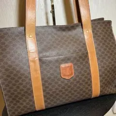 CELINE マカダム柄 トートバッグ