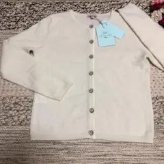 値下新品TOCCAカーディガンXS少々難お買得カシミヤ
