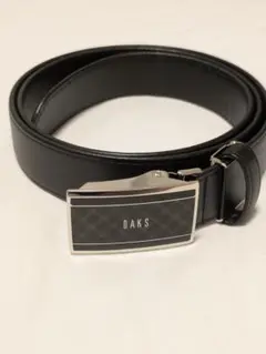 DAKS ダックス　ベルト　ブラック　黒　カット調整可能