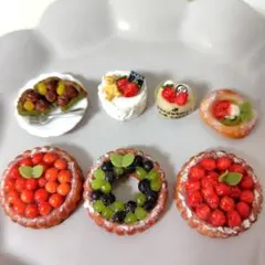 ミニチュアスイーツセット