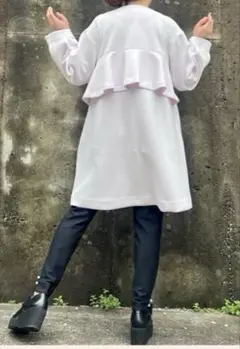 【SONO】バックフリルマシュマロコーディガン【新品・タグ付き】