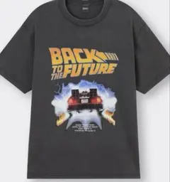 ⭐️未使用に近い バックトゥーザ・フューチャー⭐️GU 限定 Tシャツ サイズL