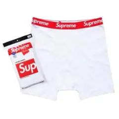 Supreme ホワイト ボクサーパンツ Sサイズ 1枚