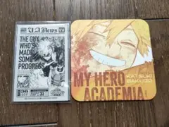 ヒロアカ原画展 入場特典 アートコースター 爆豪勝己