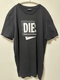 DIES FOR SUCCESS グラフィックTシャツ 黒