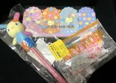 【未使用】 U.SA.HA.NA ウサハナ 文具グッズ3点まとめセット サンリオ