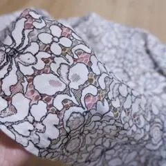 レース ハギレ 白 ホワイト リメイク 生地 手芸 花柄
