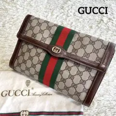 ✨美品✨ グッチ パフューム クラッチバッグ GG シェリーライン pvc