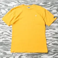 90s "HANG TEN"ハンテン イエロー Tシャツ オールドサーフ