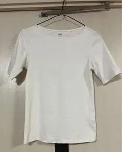 UNIQLO ホワイト 半袖Tシャツ Sサイズ