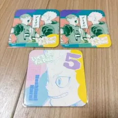 ハイキュー　ファンパーク　アートコースター　星海　二口青根