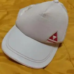 FISCHER ホワイト メッシュキャップ