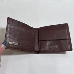 PODANIA ダークブラウン 二つ折り財布