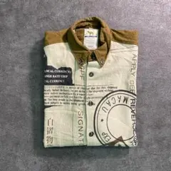 【ヴィンテージ】CAMEL 漢字&アルファベットシャツ 古着usedTSM8
