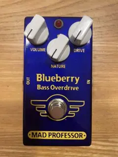 ベース MAD PROFESSOR Blueberry Bass Overdrive Mad Professor Blueberry Bass Overdrive Guitar Effect Pedal